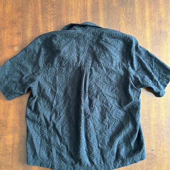 Madewell Textured Button-Up Shirt - Picture 5 of 6